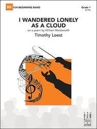 I Wandered Lonely as a Cloud Concert Band sheet music cover Thumbnail